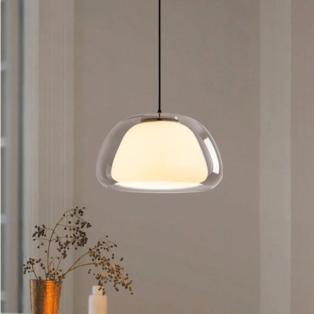ShimmerDome | Elegant glas kuppel lampe