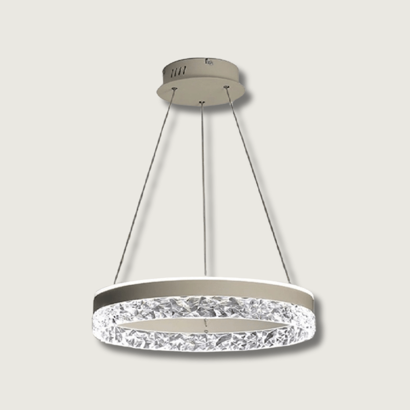 LumiRing - Crystal Ring-Shaped Chandelier