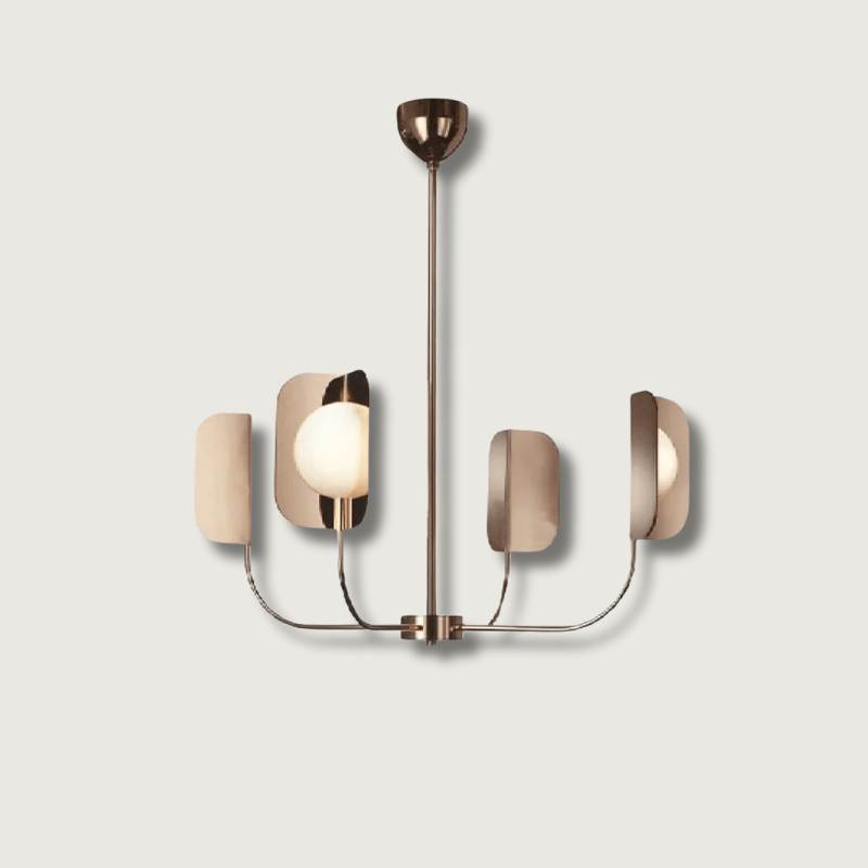 Glamora - Modern Rose Gold Ceiling Light