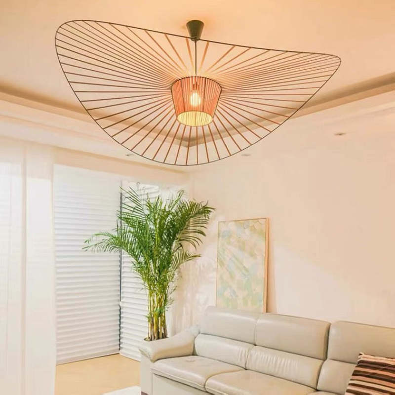 ZenSphere | LED pendel i skandinavisk rattan-look