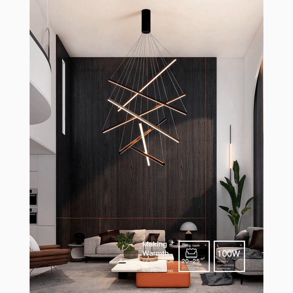 BellagioShine - Moderner LED-Kronleuchter