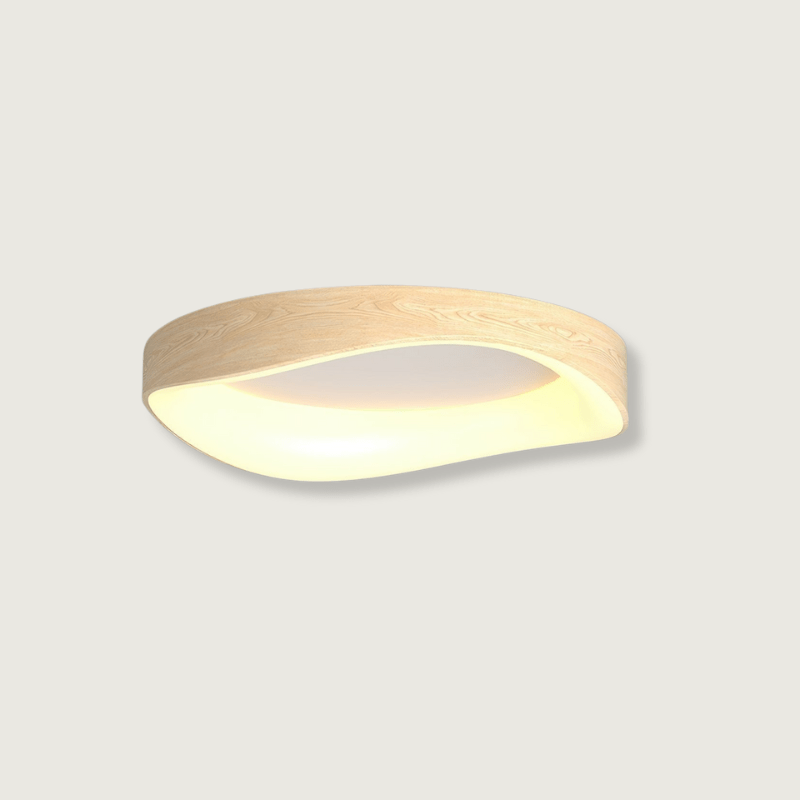 TimberGlow | Kunstnerisk Træloftlampe