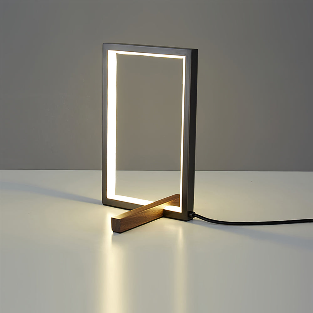 MireAura - Træbordlampe