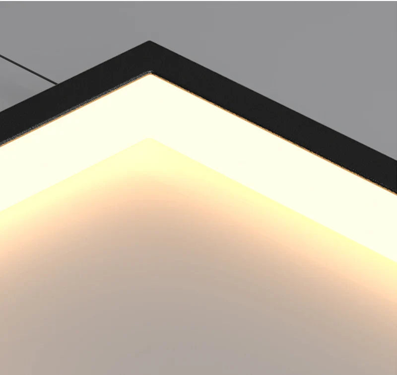 UltraLavagna - LED pendellys rektangel