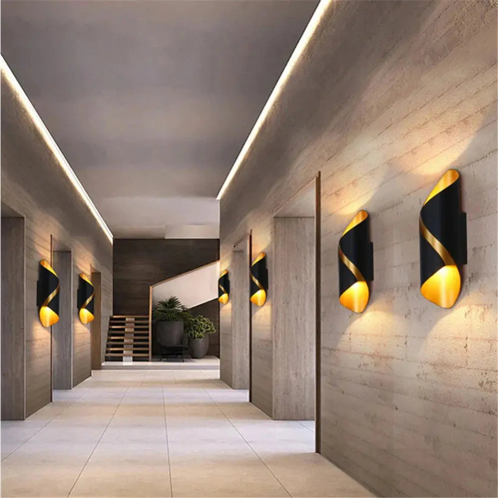 SoraGlow | Moderne LED-væglampe til udendørsområder