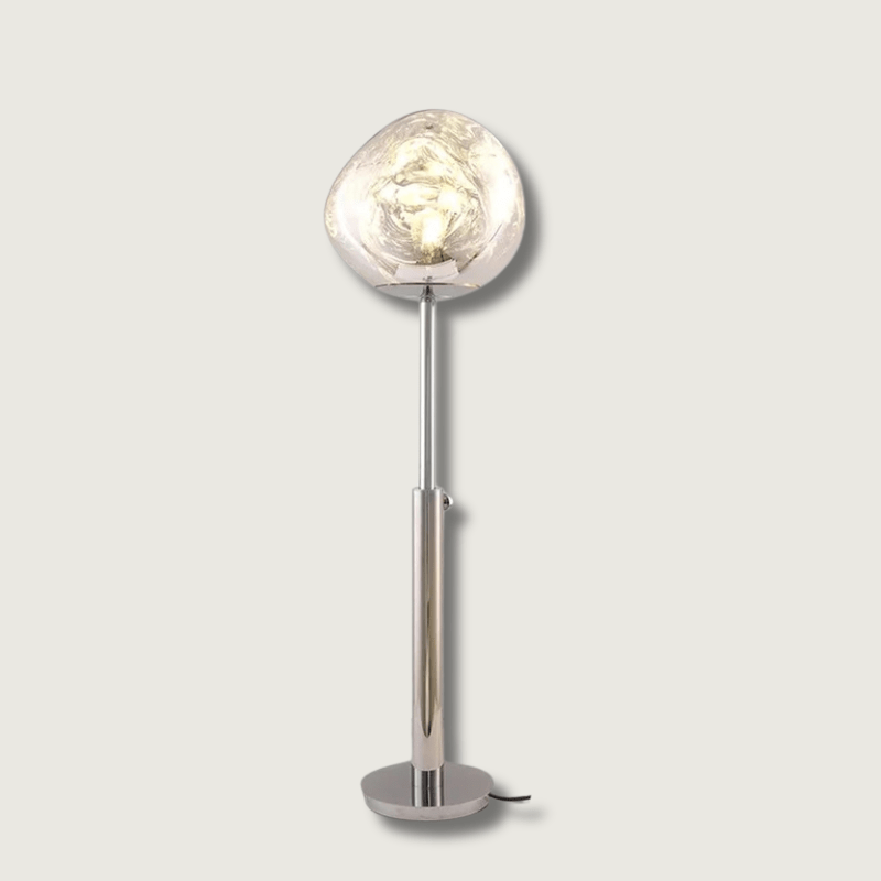 VertoGlow - Lampe sur pied en pierre de lave dimmable