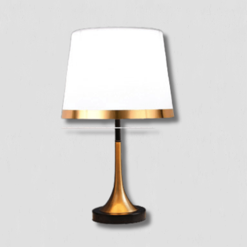 GiltShade - Retro Tafellamp in Goud en Zwart
