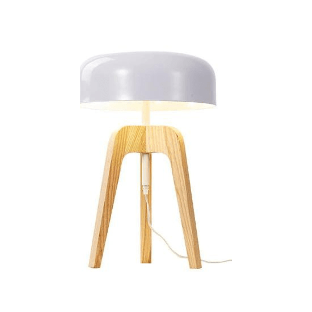BambooGlow - Lampe en bois classique