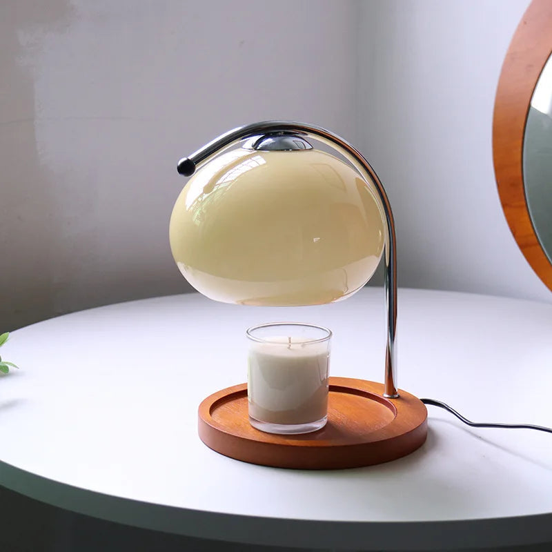 AromaLume - Duftlys Bordlampe Retro Stil
