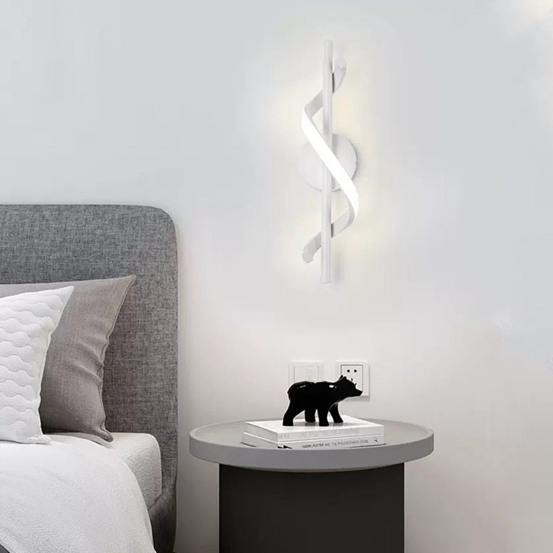 SpiralLight - Minimalistisk LED-væglampe i moderne design