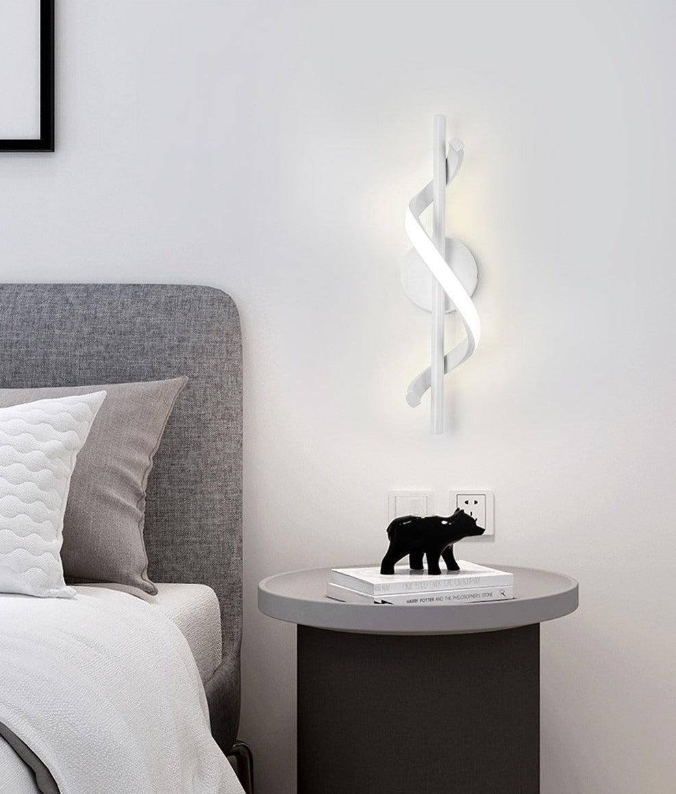 SpiralLight - Minimalistisk LED-væglampe i moderne design