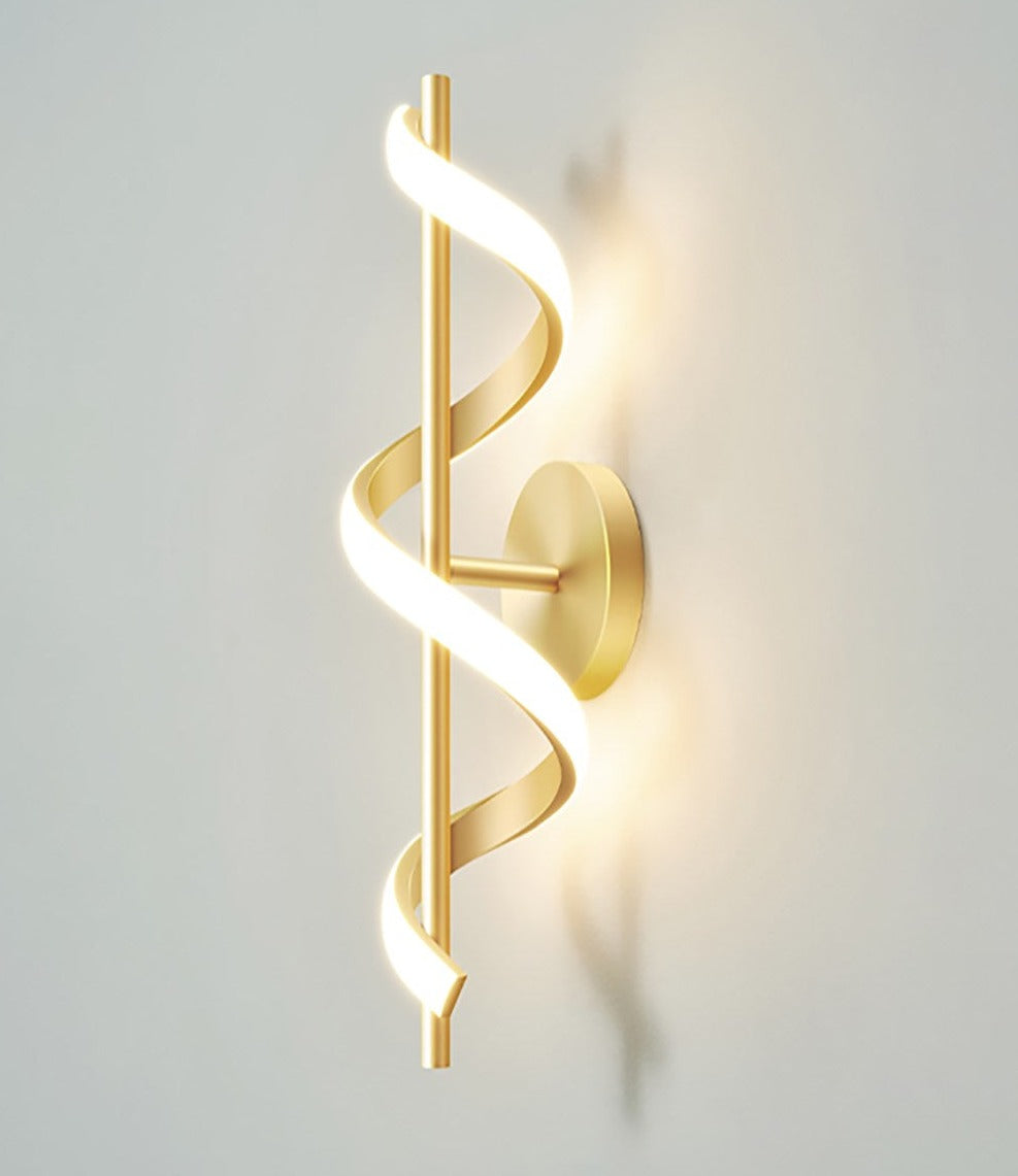 SpiralLight - Minimalistisk LED-væglampe i moderne design