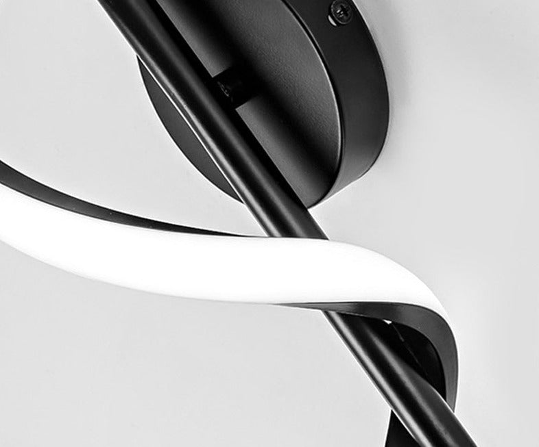 SpiralLight - Minimalistisk LED-væglampe i moderne design