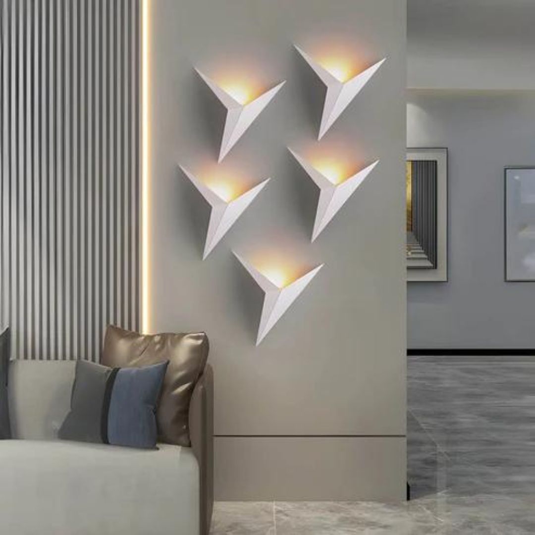 AuraLight - Elegant vegglampe med minimalistisk design