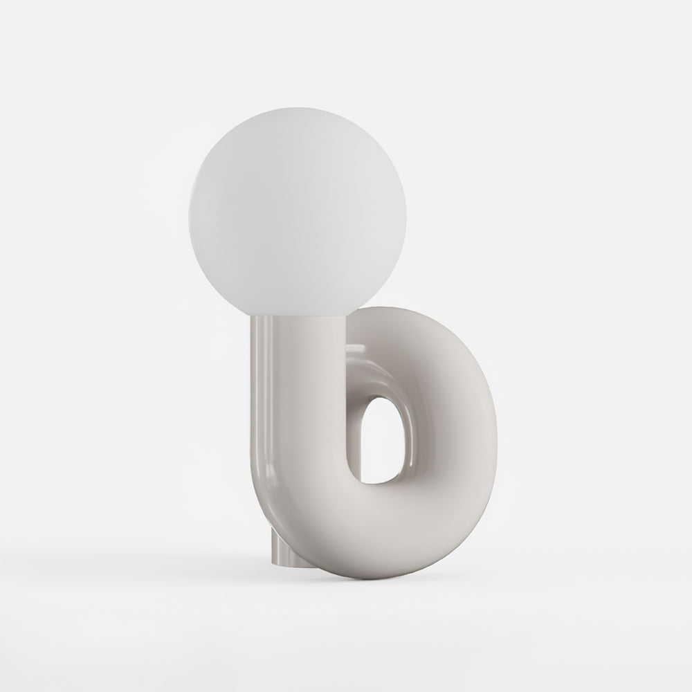 VortexLight - Lampe de table en verre spirale unique