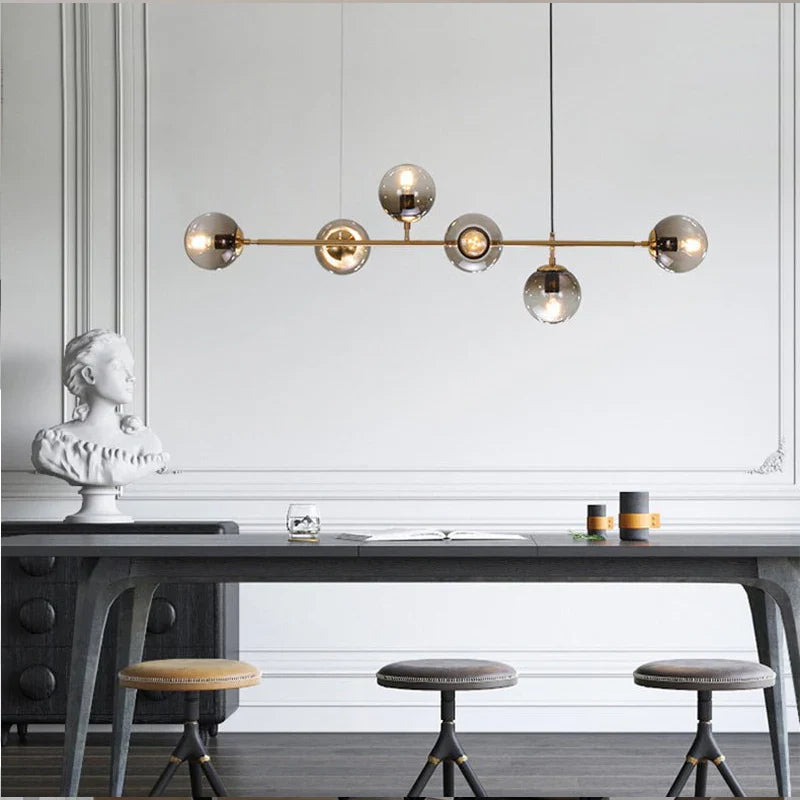 FrostLume - Minimalist LED Glass Ball Lamp