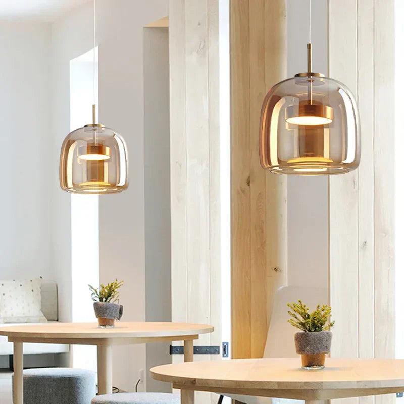 LichtAura - Modern Glass Lamp