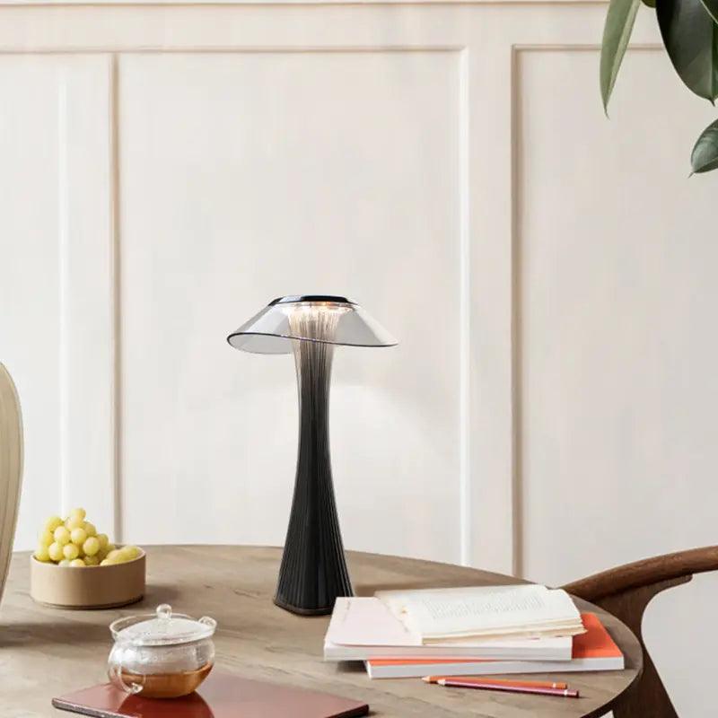 RusticLume - Lampe de table industrielle