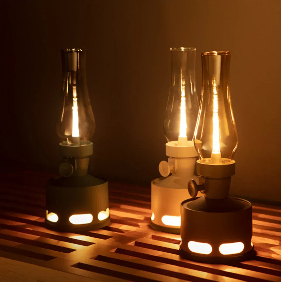 VintageFlair - LED lanterne i antik stil