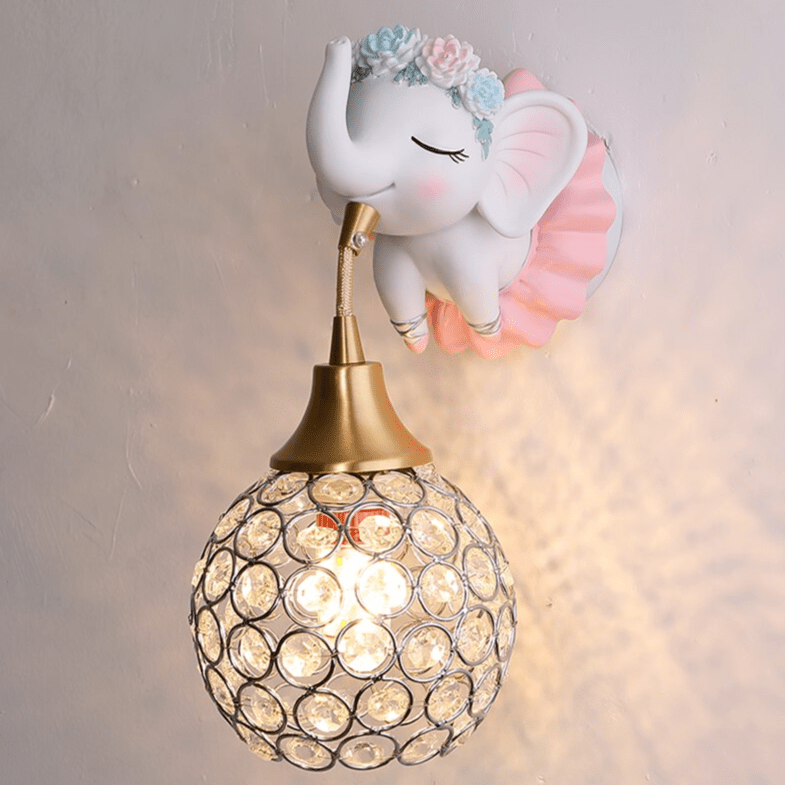 JumboShine - LED Olifant Wandlamp