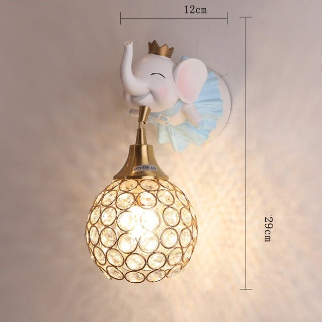 JumboShine - LED Olifant Wandlamp