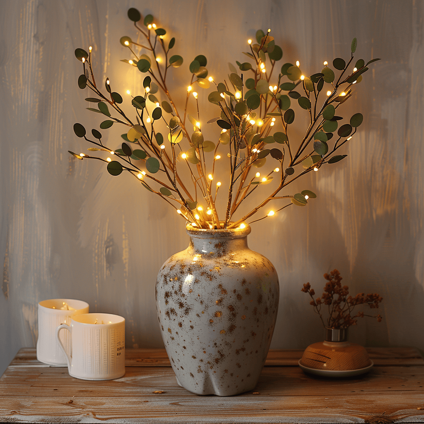 OliveLight - Fortryllende fe-lampe med olivengren