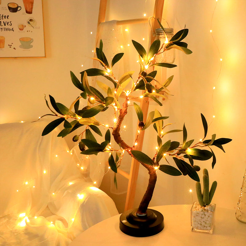 NatureGlow - LED bordlampe i treform