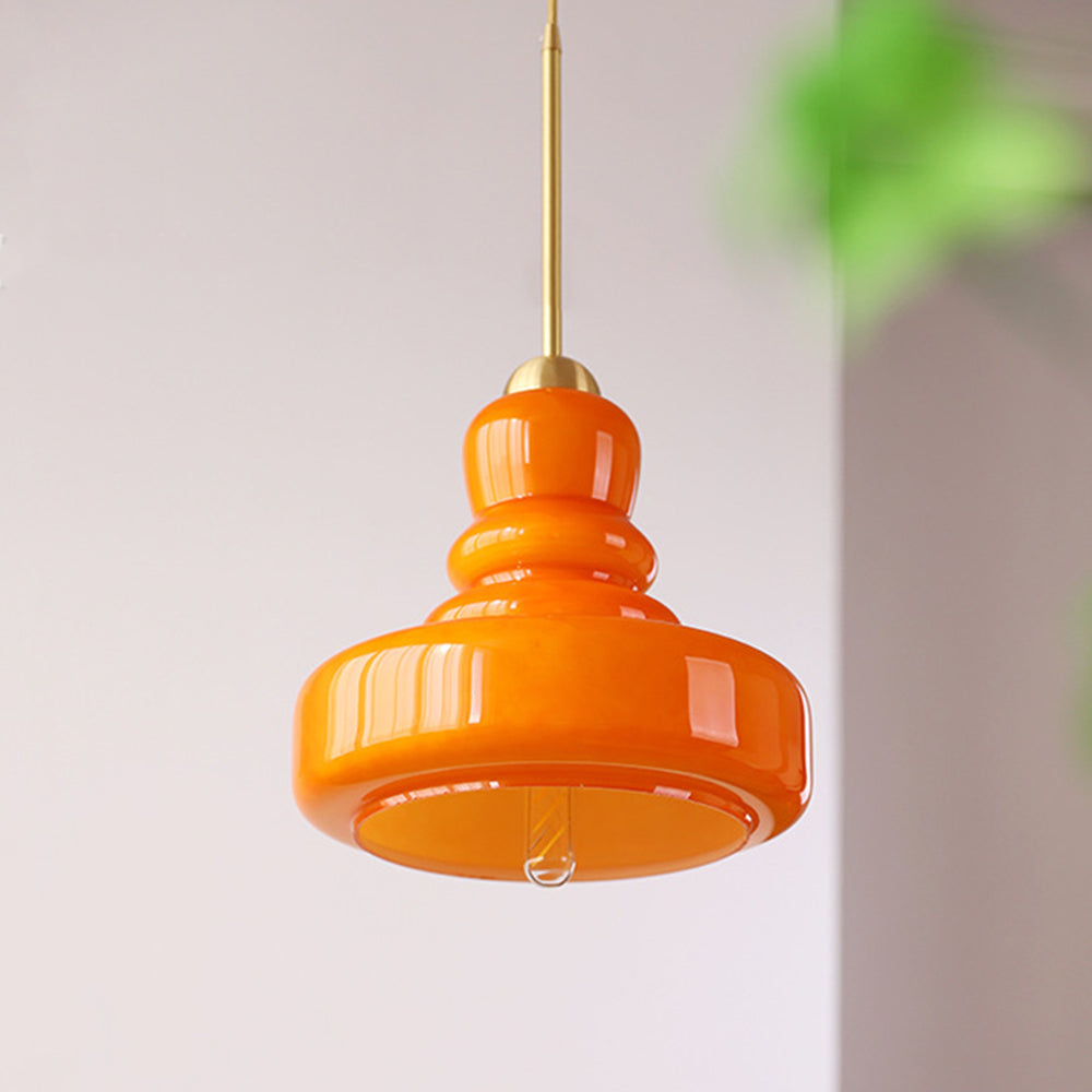 ColorSphere - Bauhaus inspirierte Kürbis-Pendelleuchte