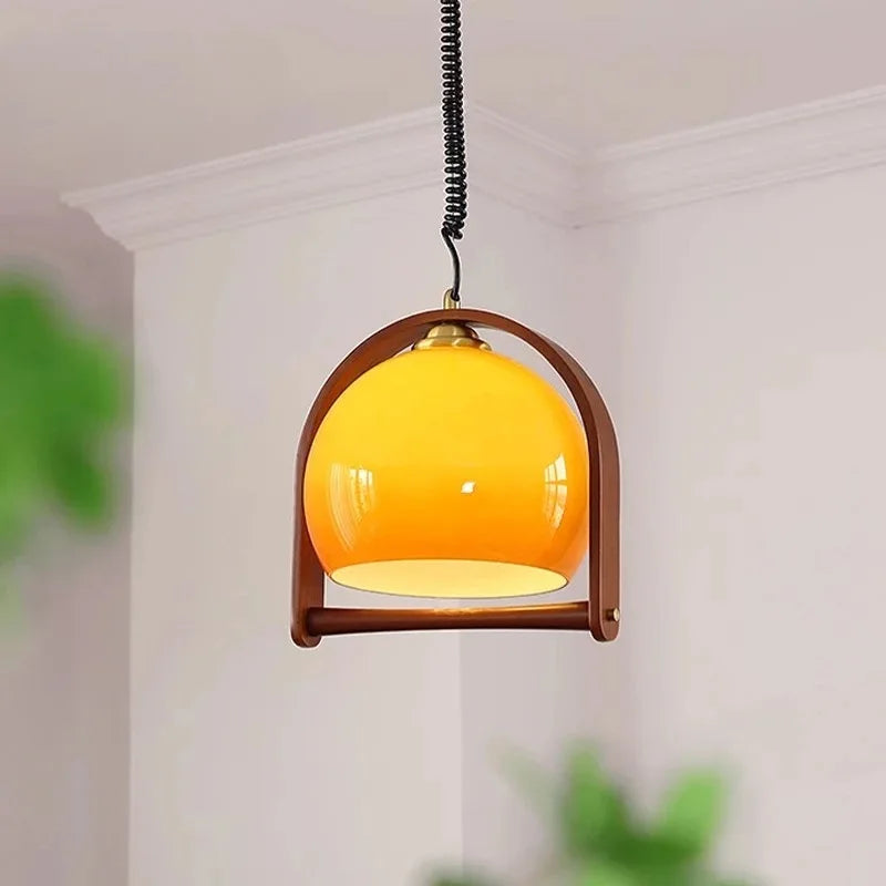 RetroWood - Vintage Bauhaus hengelampe