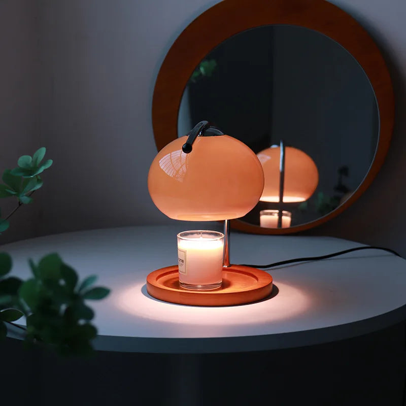 AromaLume - Duftlys Bordlampe Retro Stil