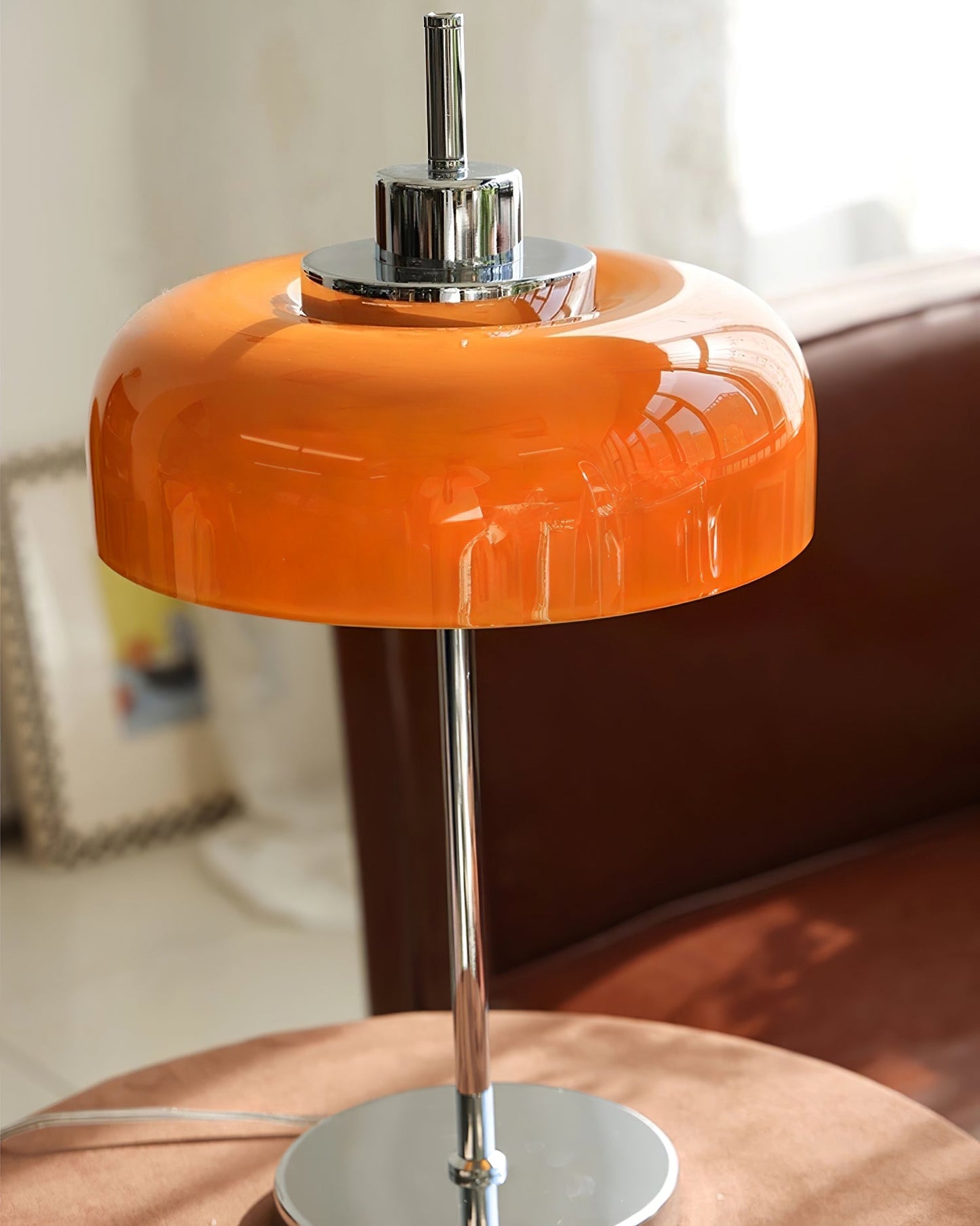 VibrantAura - Lampe de table LED moderne au design rétro