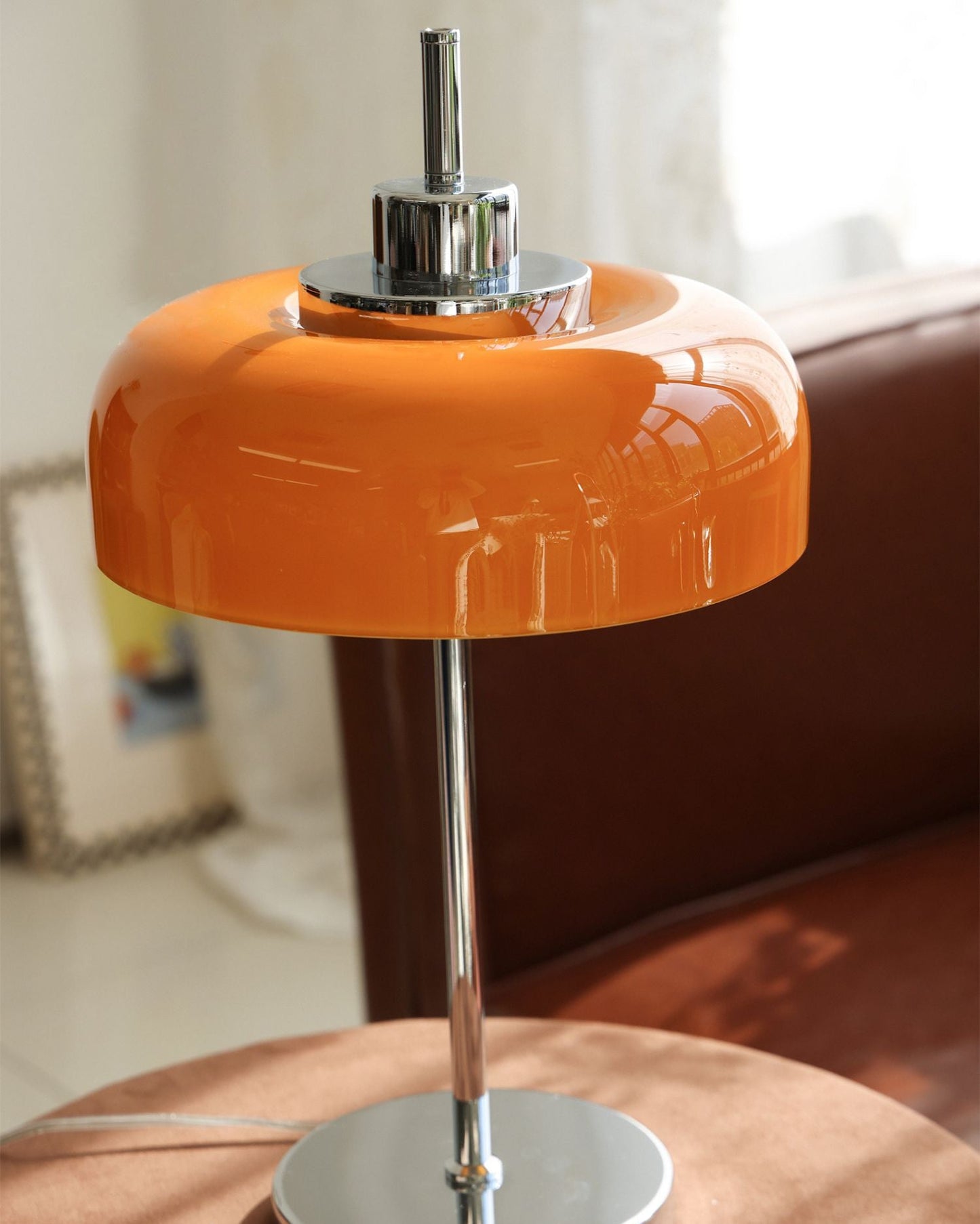 VibrantAura - Lampe de table LED moderne au design rétro