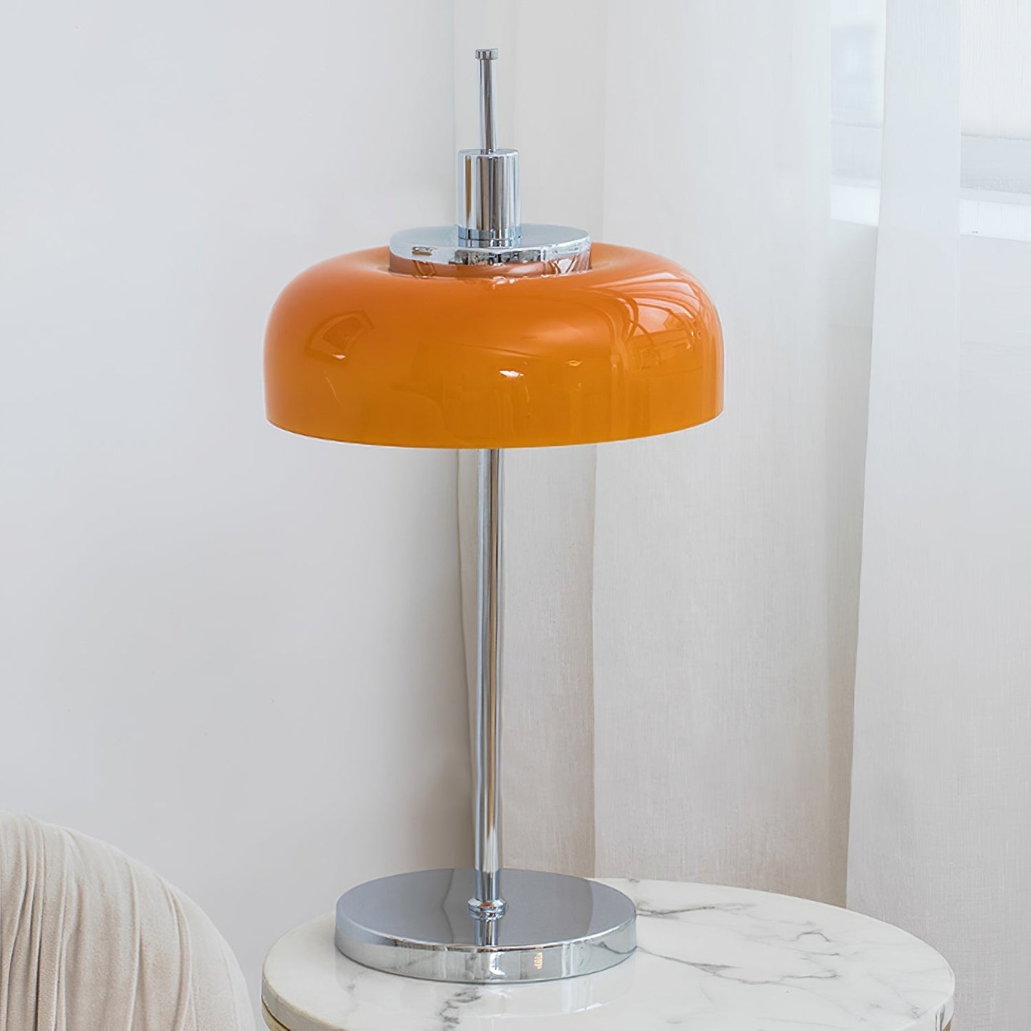 VibrantAura - Lampe de table LED moderne au design rétro