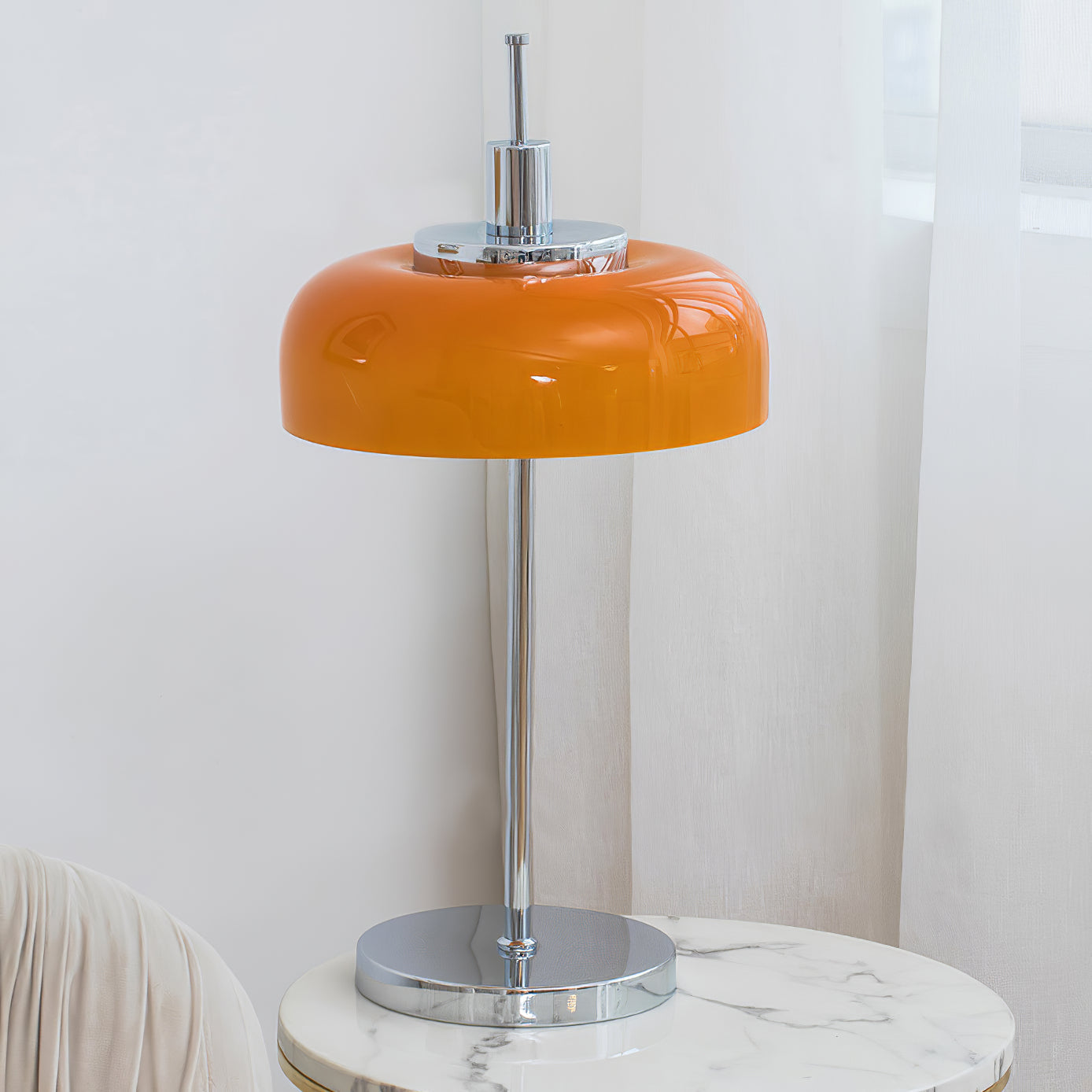 VibrantAura - Lampe de table LED moderne au design rétro