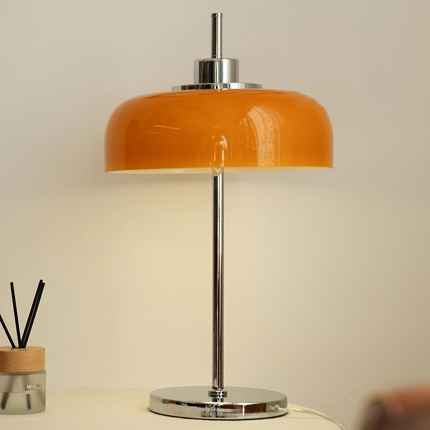 VibrantAura - Lampe de table LED moderne au design rétro
