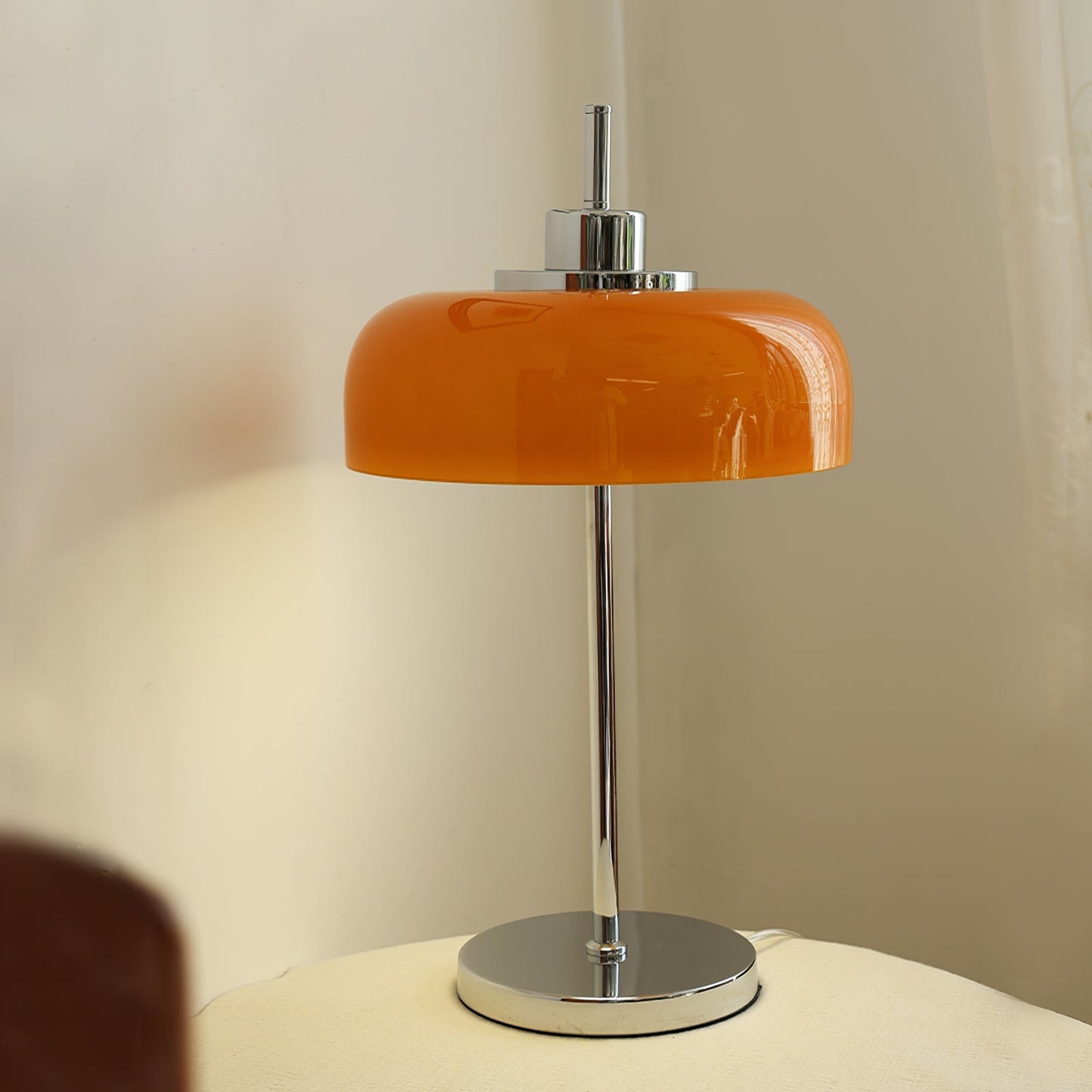 VibrantAura - Lampe de table LED moderne au design rétro