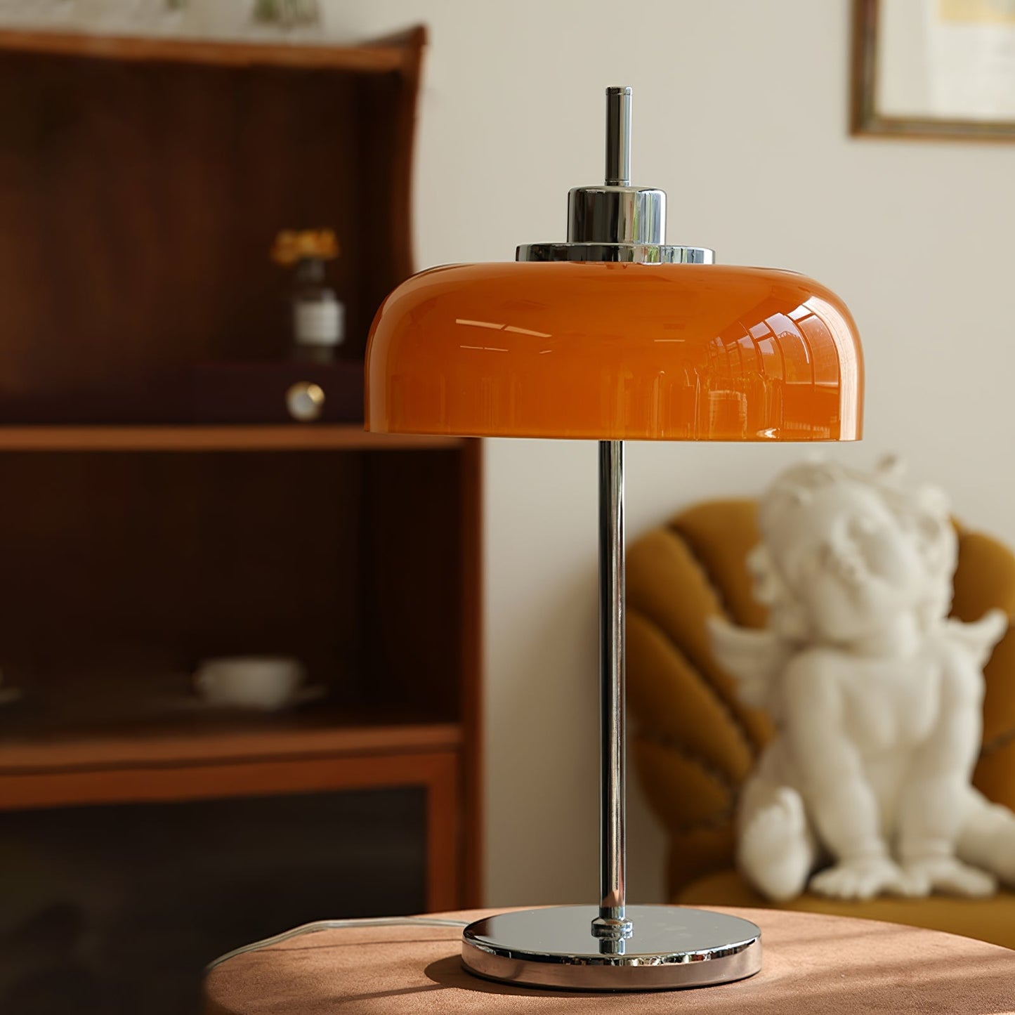 VibrantAura - Lampe de table LED moderne au design rétro