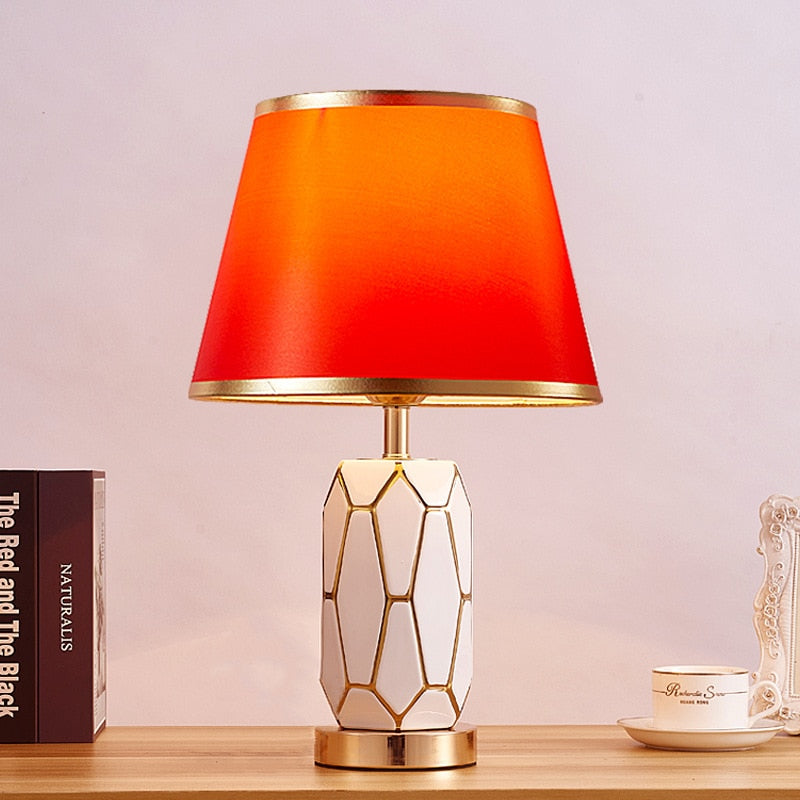 CeramicVibe - Retro Schreibtischlampe aus Keramik