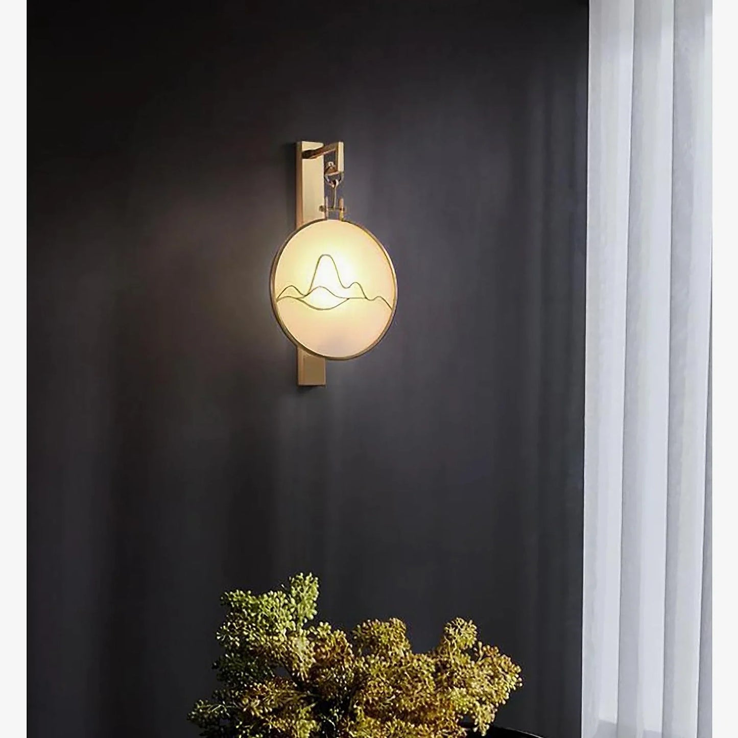 MysticGlow - Oosterse LED Wandlamp voor Gezellige Interieurs