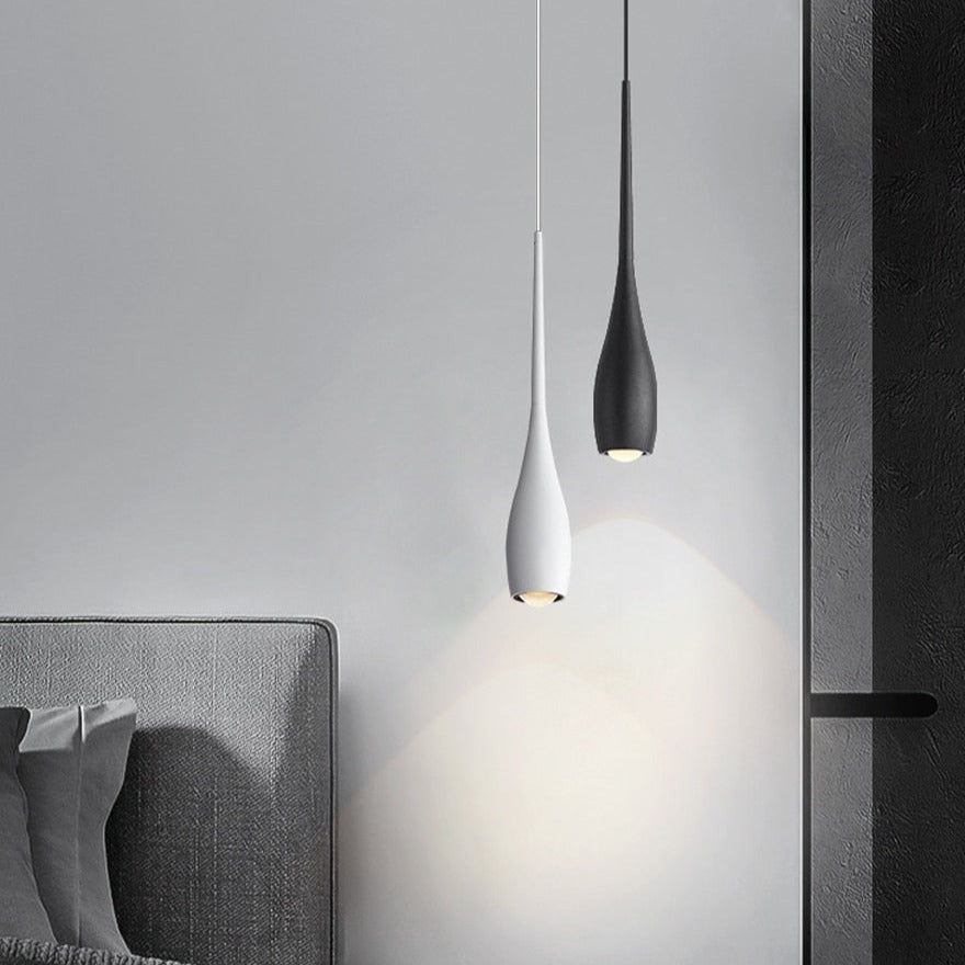 BrightForm - Slim LED Pendant Light for Stylish Illumination