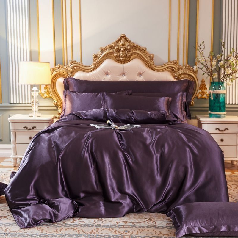 CottonGlow - Luxus Satin Bettwäsche Set