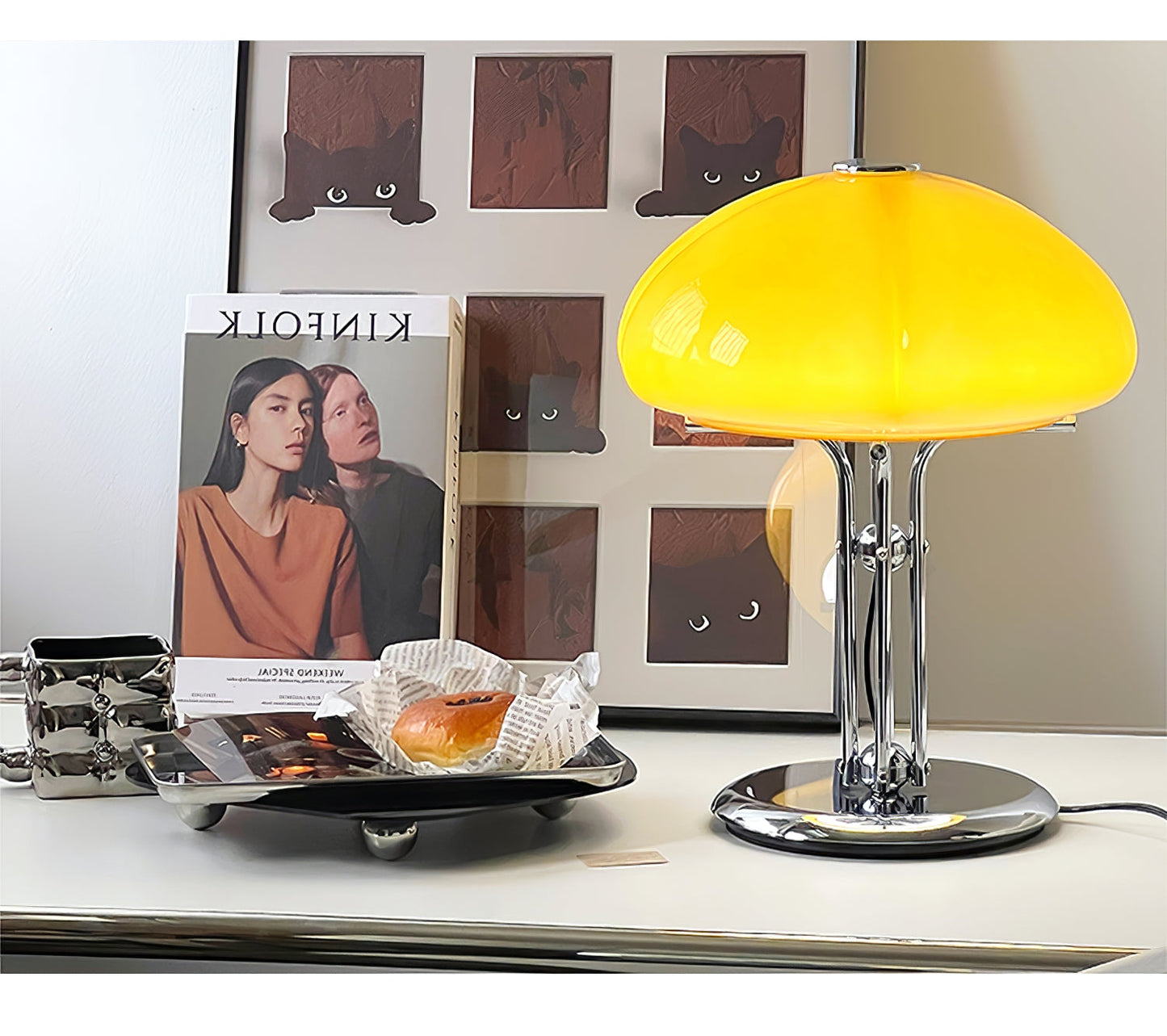 BauhausGlow - Lampe de table champignon
