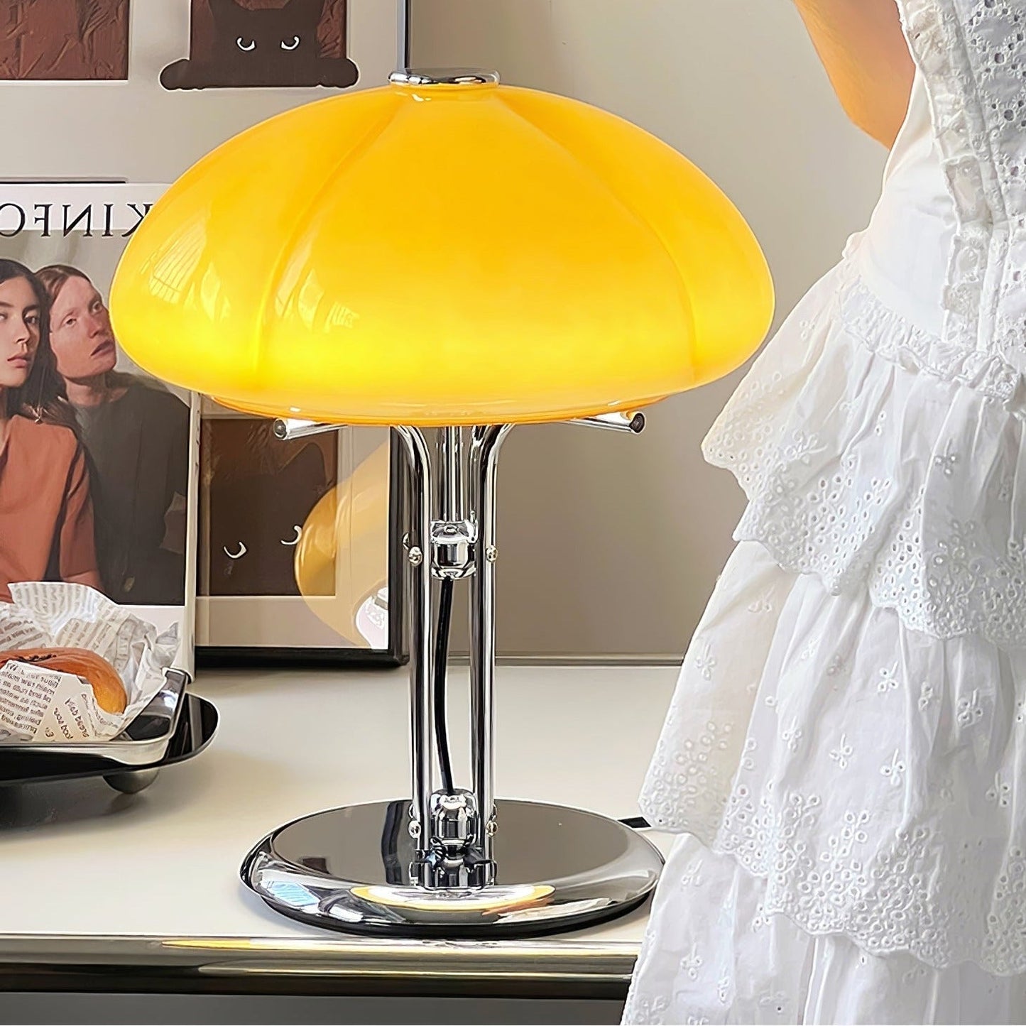 BauhausGlow - Lampe de table champignon