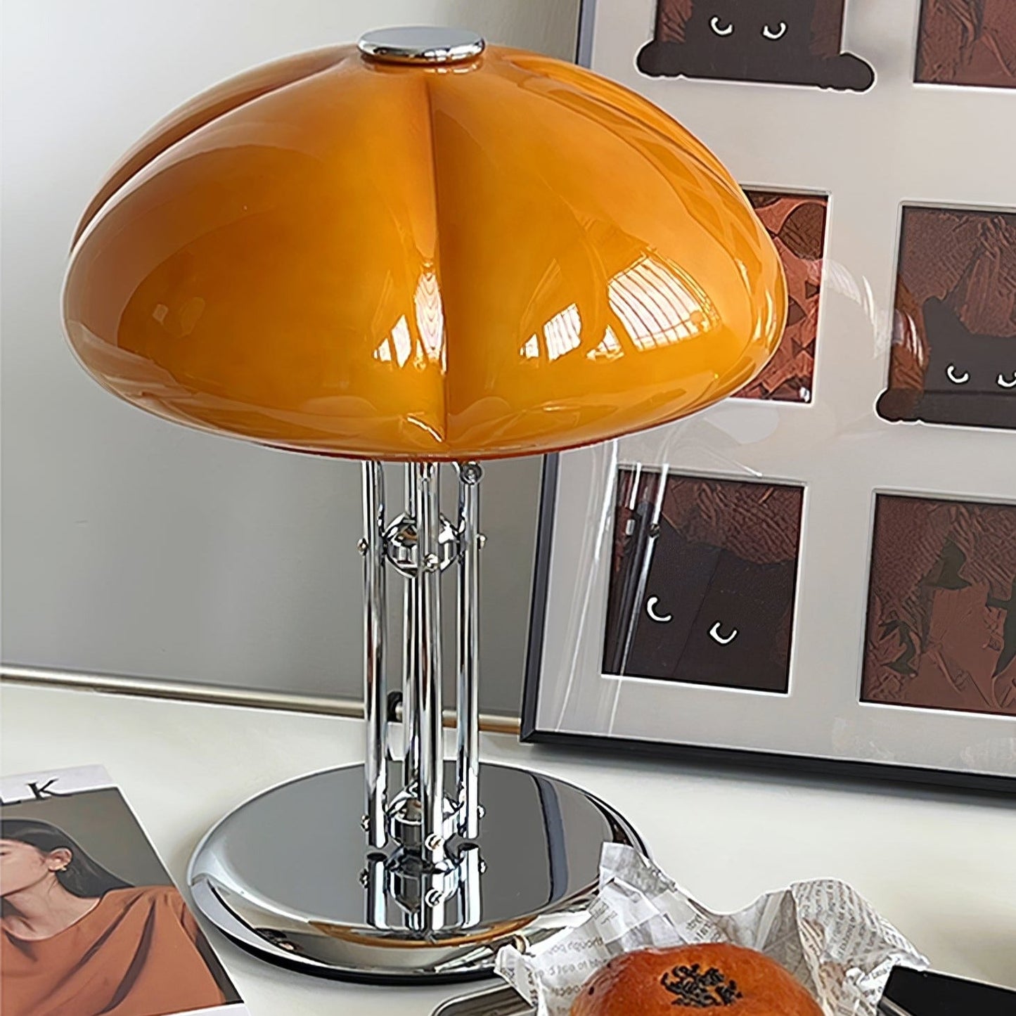 BauhausGlow - Lampe de table champignon