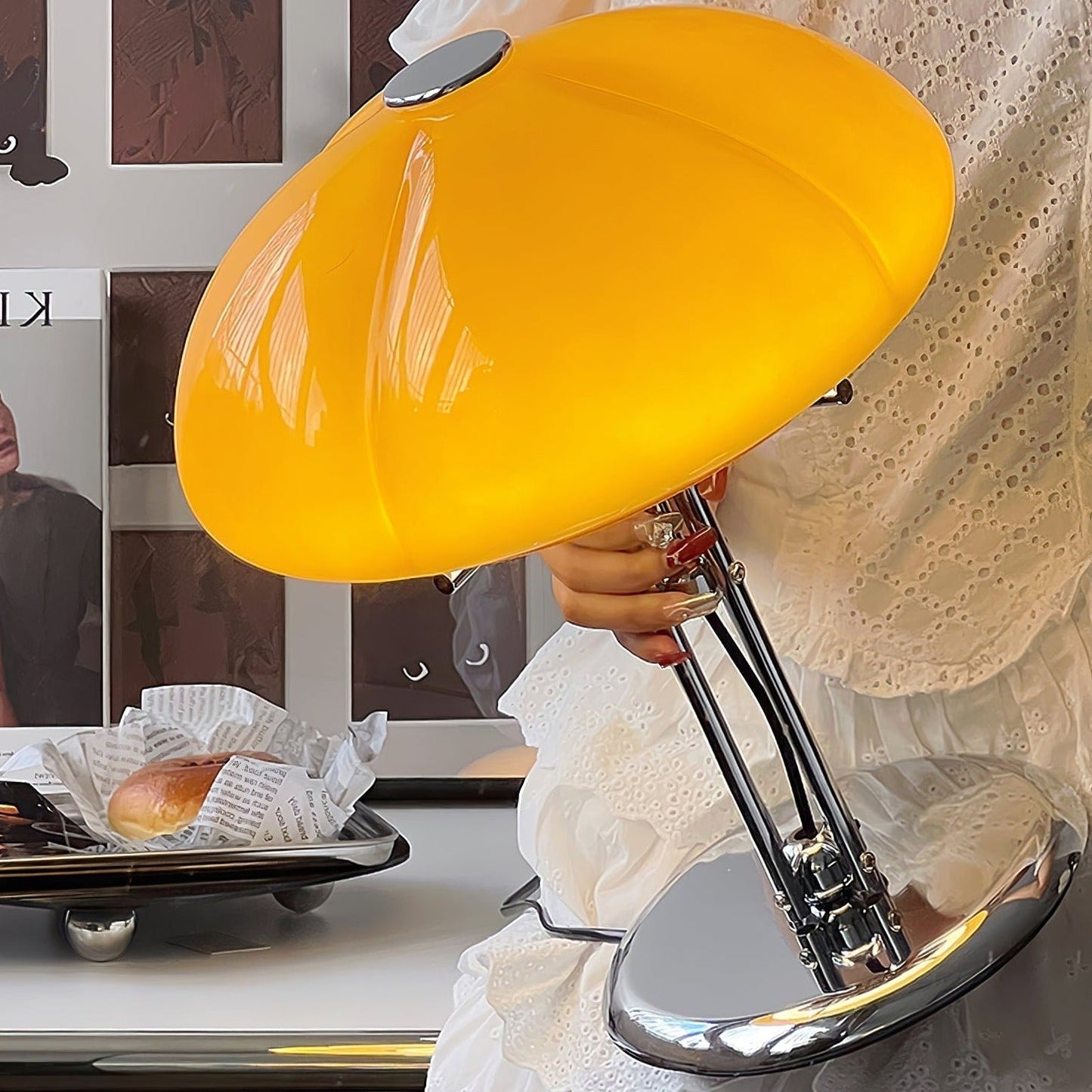 BauhausGlow - Lampe de table champignon