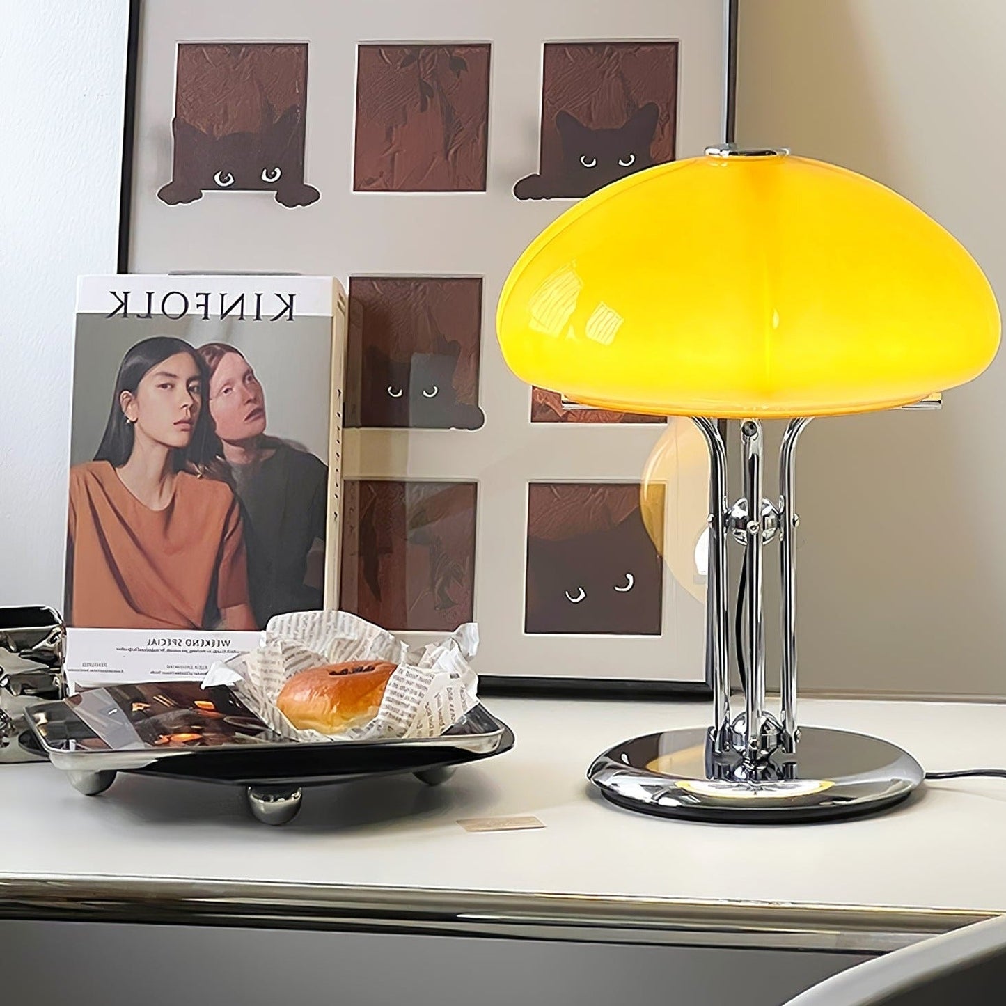 BauhausGlow - Lampe de table champignon