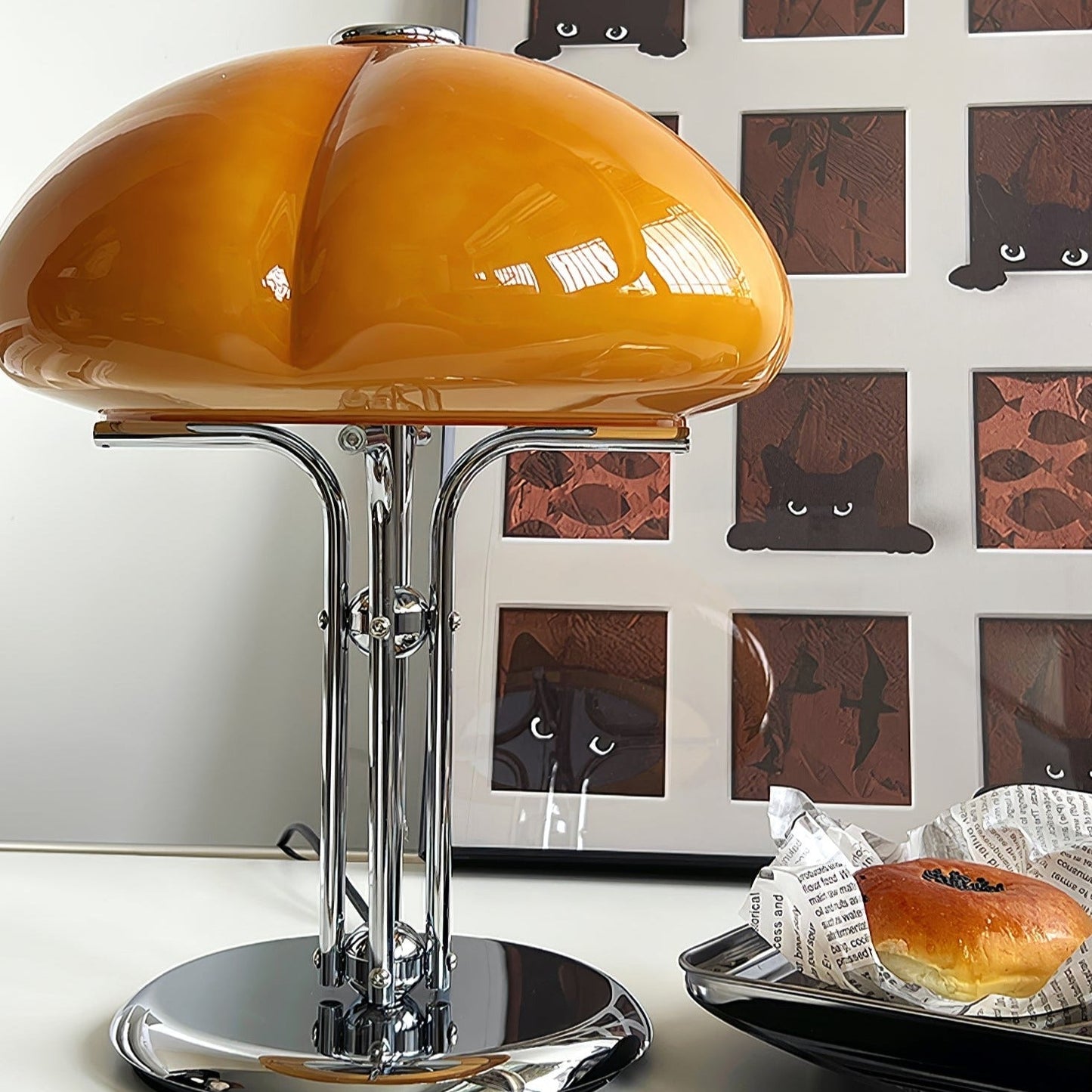BauhausGlow - Lampe de table champignon