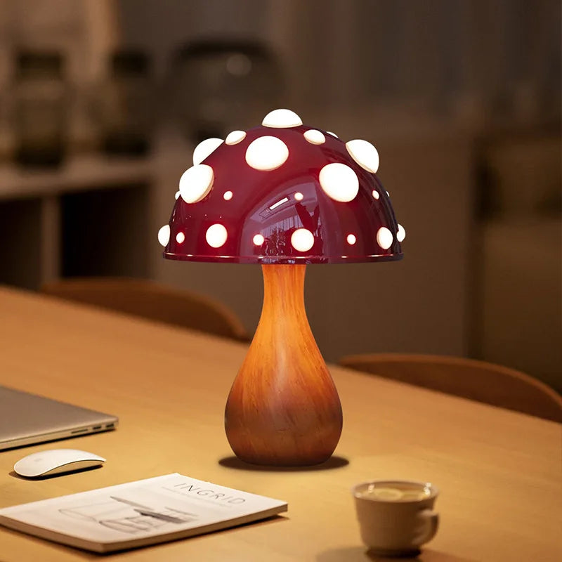 EnchantShroom - Fortryllende Amanita-sopp lampe