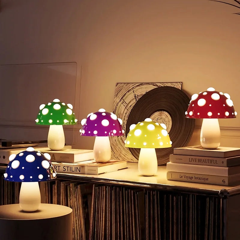 MushroomLuxe - Oplaadbare LED Tafellamp