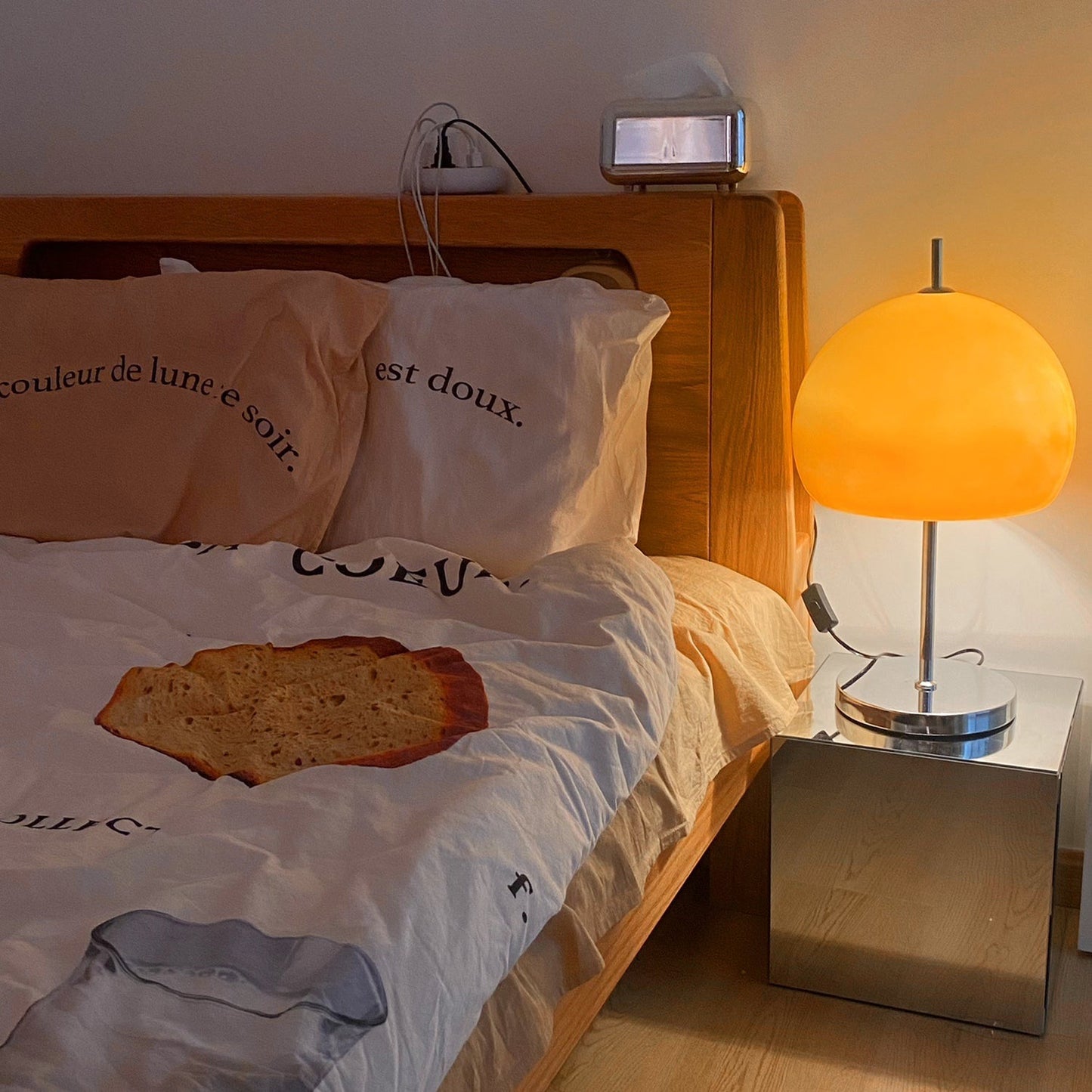 EarthyMushroom - Bordlampe